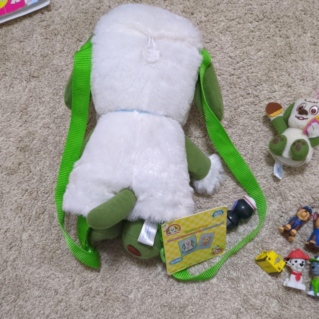 わんわんぬいぐるみとマスコットフィギュアセット