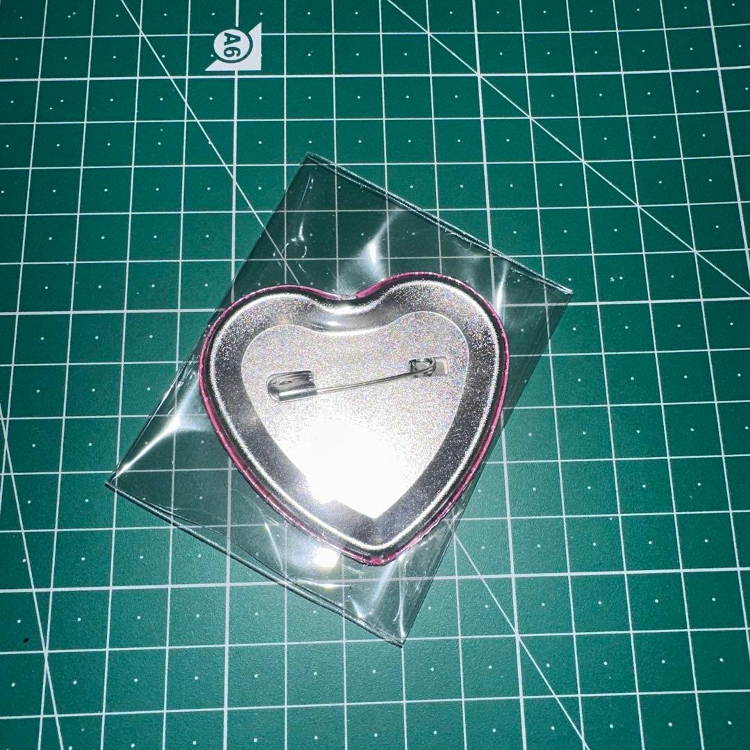 ダンガンロンパ 腐川冬子 ナンジャタウン ハート 缶バッジ