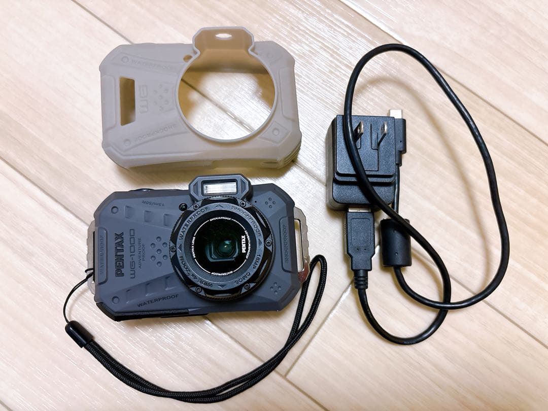 PENTAX ペンタックス WG-1000 充電器 カメラ コンデジ 防水