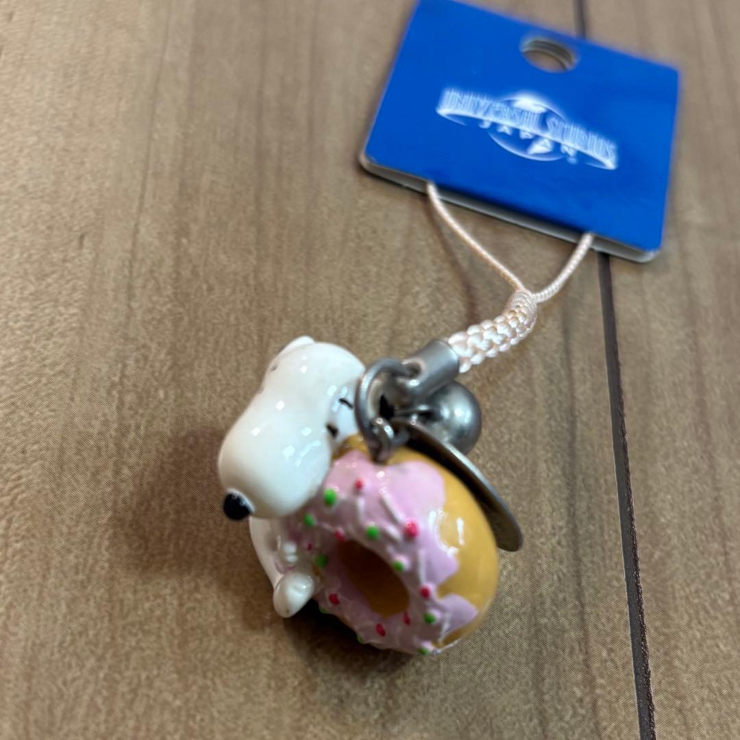 USJ PEANUTS スヌーピー スイーツストラップ ドーナツ