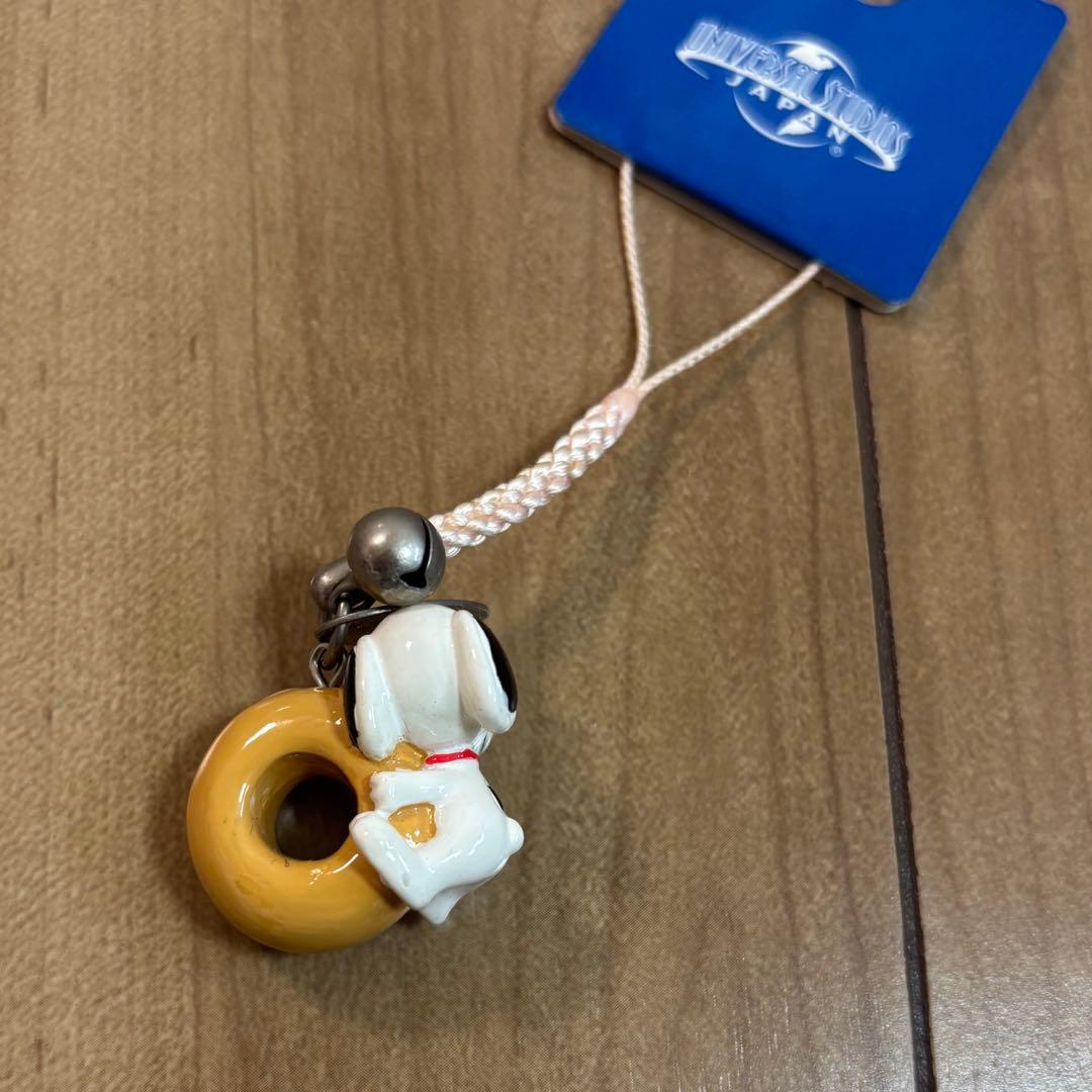USJ PEANUTS スヌーピー スイーツストラップ ドーナツ