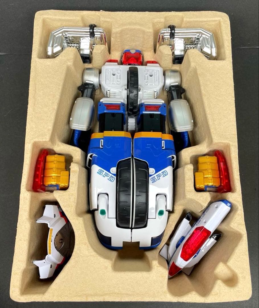 特捜戦隊　デカレンジャー DX　特捜変形　デカバイクロボ　超合金　2004年