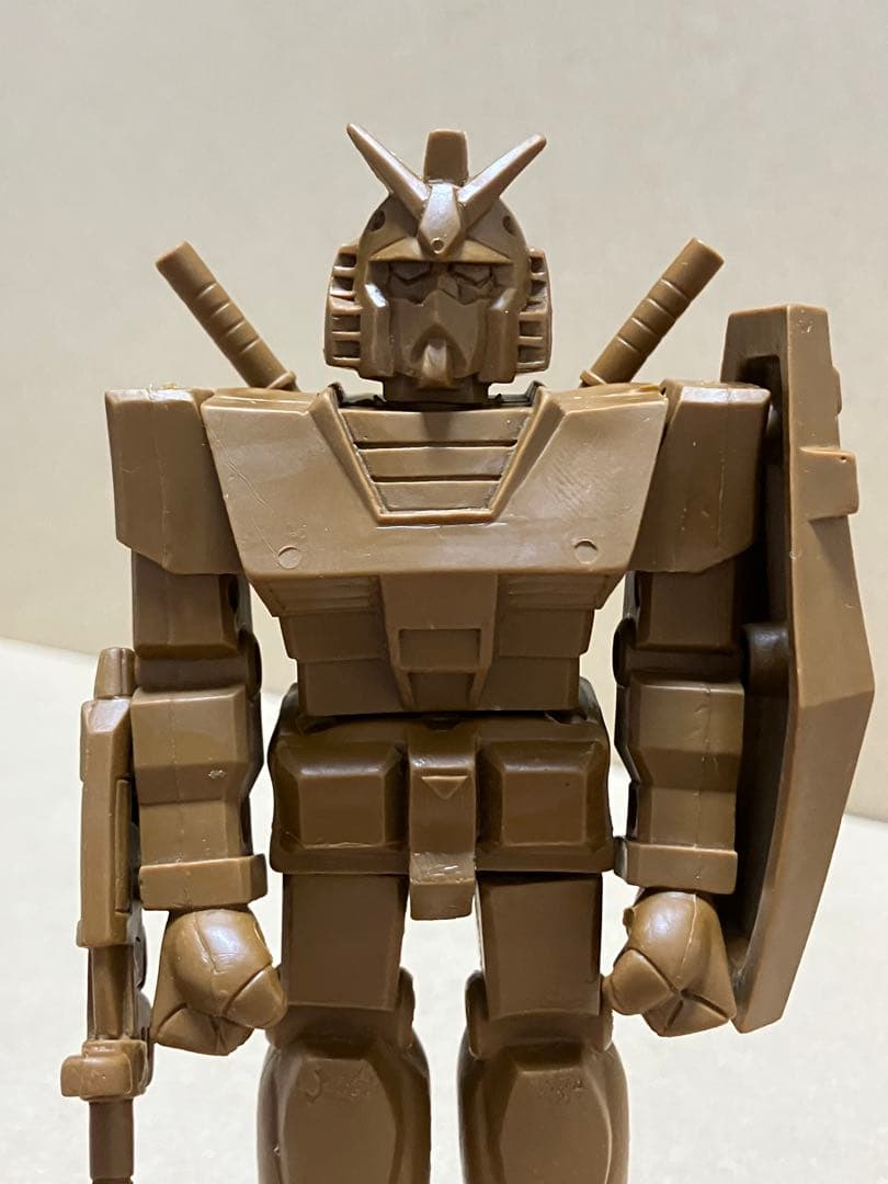 ガンダム　山勝　デカ消し　消しゴム　茶色　レアカラー