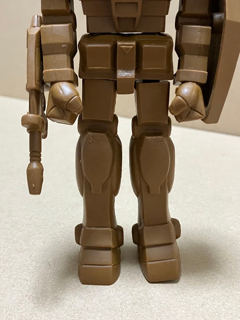 ガンダム　山勝　デカ消し　消しゴム　茶色　レアカラー