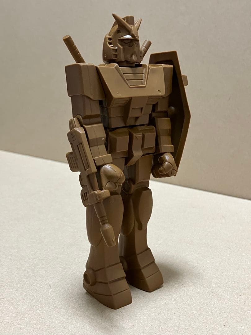 ガンダム　山勝　デカ消し　消しゴム　茶色　レアカラー