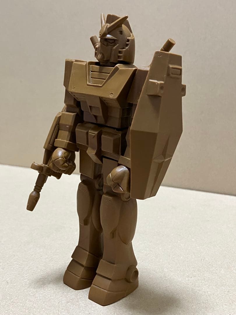 ガンダム　山勝　デカ消し　消しゴム　茶色　レアカラー