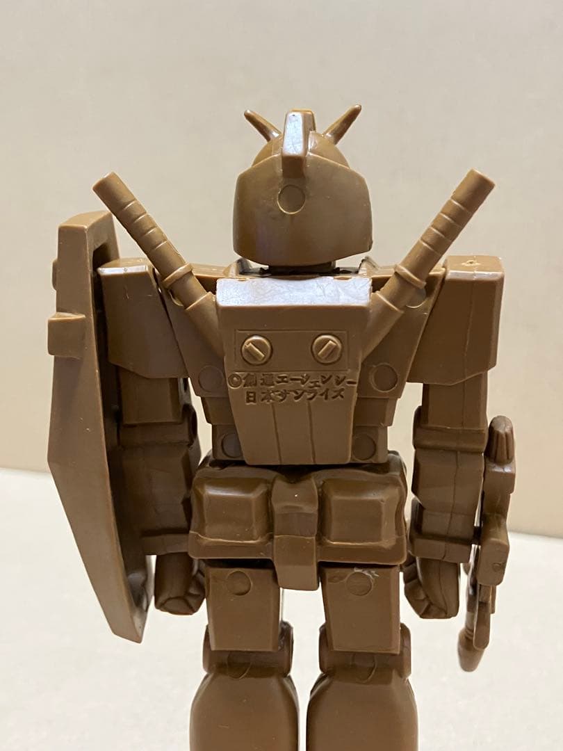 ガンダム　山勝　デカ消し　消しゴム　茶色　レアカラー