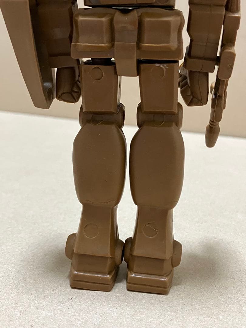 ガンダム　山勝　デカ消し　消しゴム　茶色　レアカラー