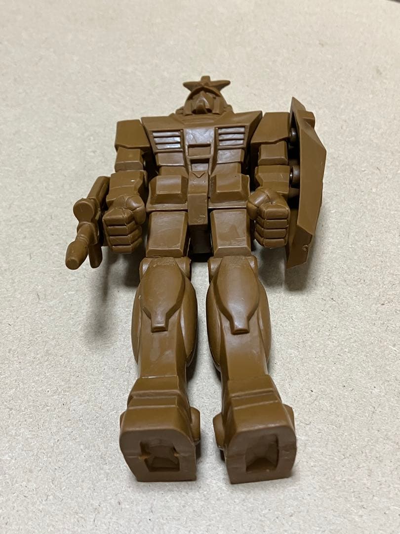 ガンダム　山勝　デカ消し　消しゴム　茶色　レアカラー