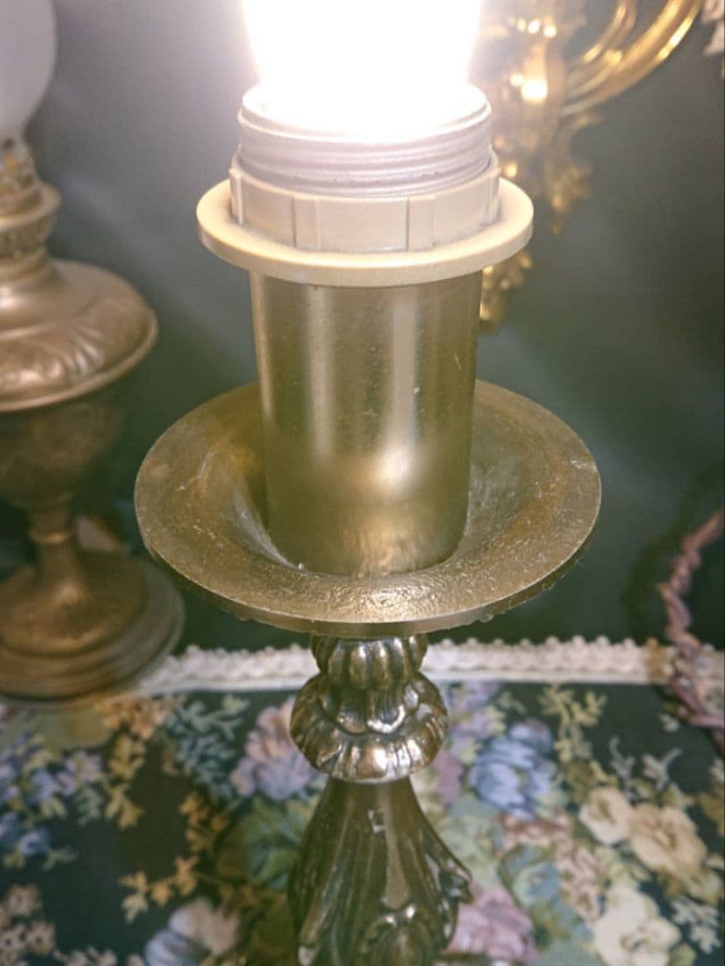 【更に値下げ☆】ヴィンテージ ランプスタンド カスタム オーダー アンティーク