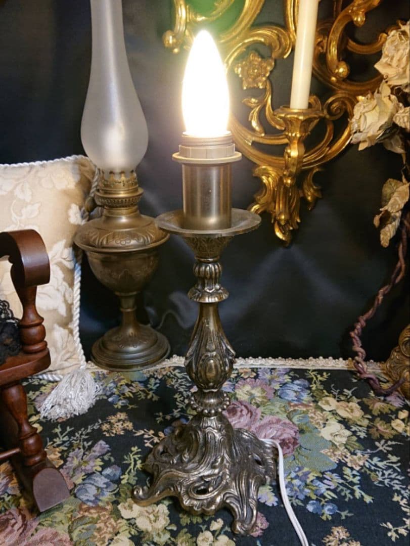 【更に値下げ☆】ヴィンテージ ランプスタンド カスタム オーダー アンティーク