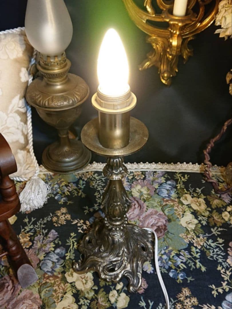 【更に値下げ☆】ヴィンテージ ランプスタンド カスタム オーダー アンティーク