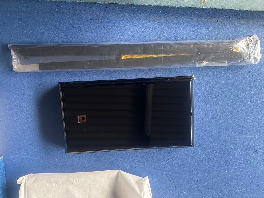 東旭 室内用 こいのぼり ちりめん金彩 積美画フルセット 黒塗り台座付き 未使用