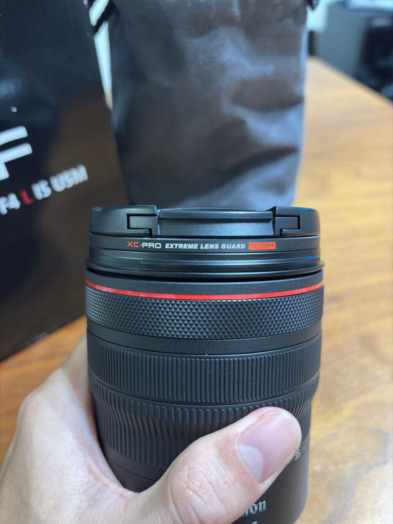美品 Canon RF 14-35mm F4 L IS USM プロテクター付