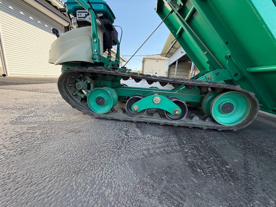 運搬車 BP412 手動ダンプ 4.2馬力クローラー 最大作業能力250㎏ 中古