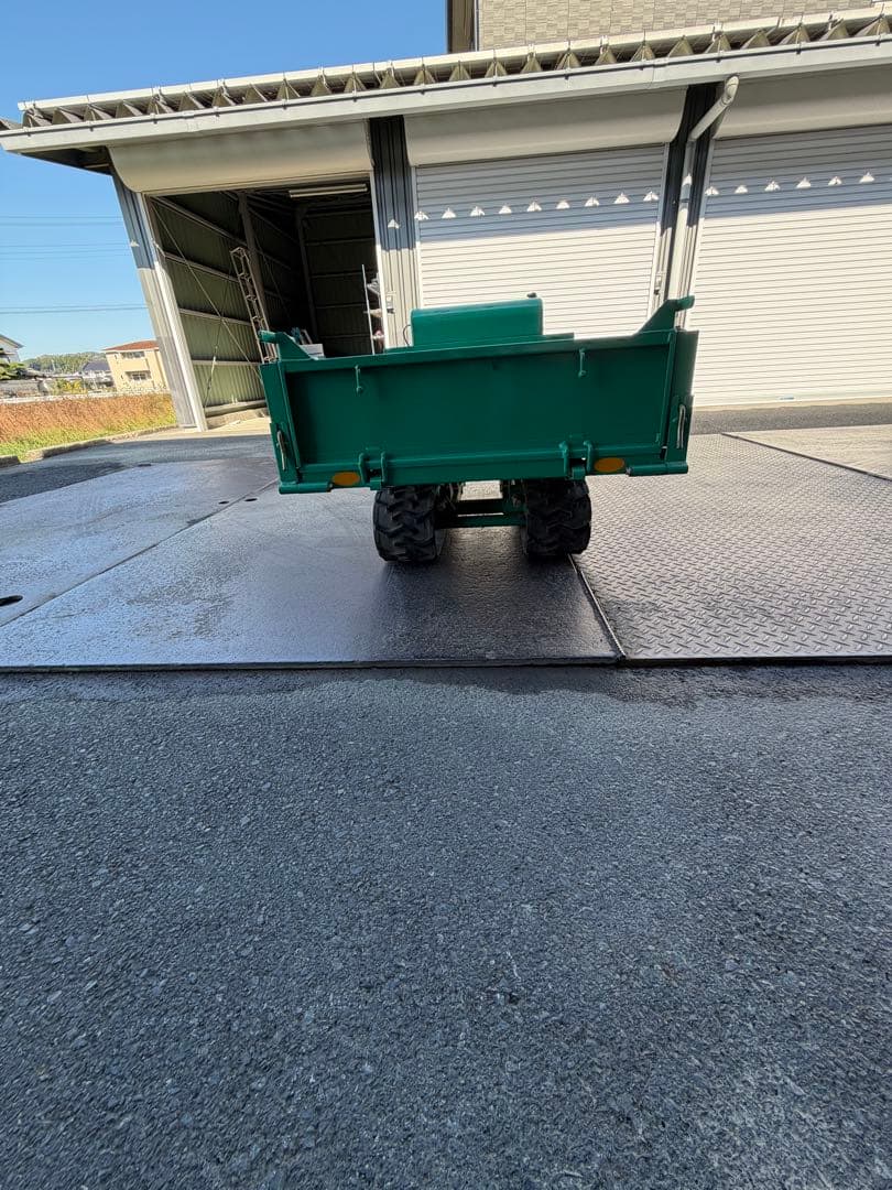 運搬車 BP412 手動ダンプ 4.2馬力クローラー 最大作業能力250㎏ 中古