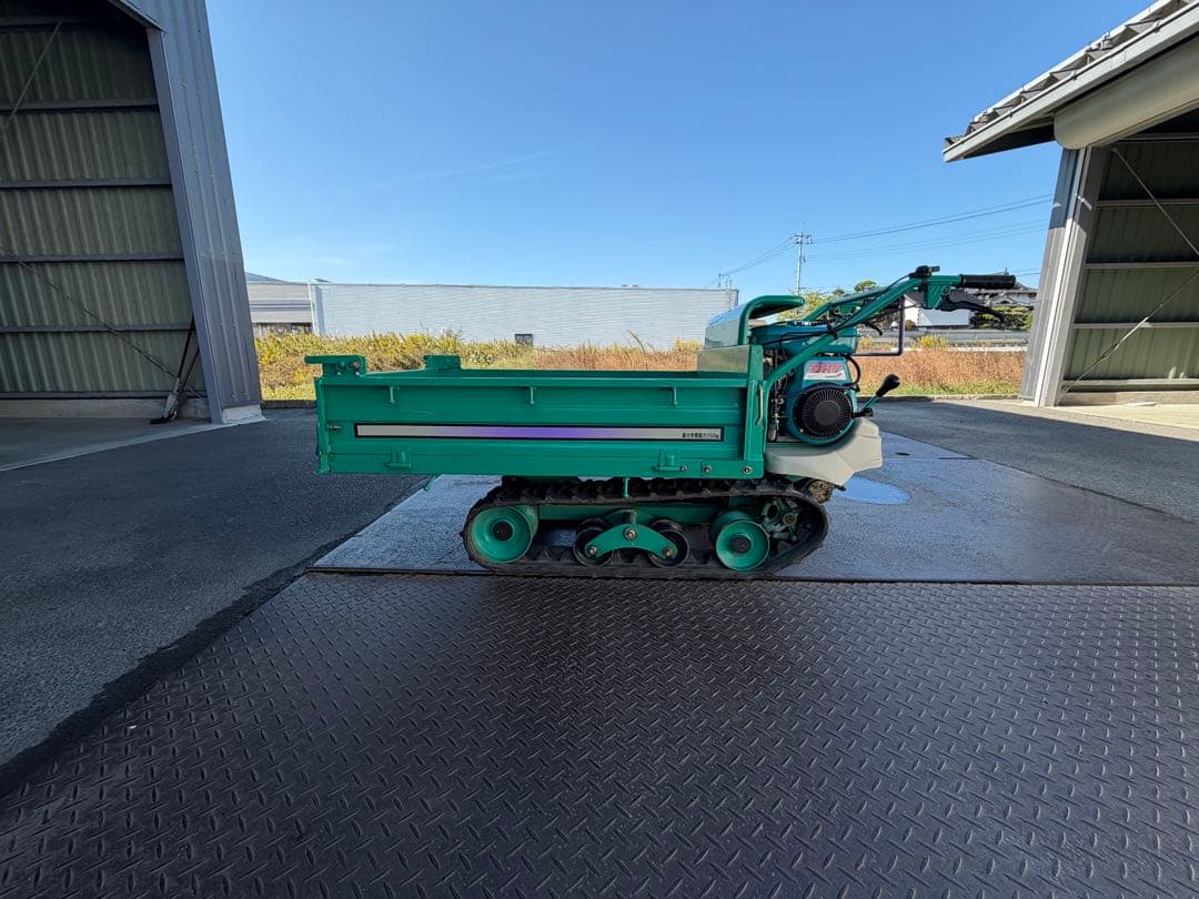運搬車 BP412 手動ダンプ 4.2馬力クローラー 最大作業能力250㎏ 中古