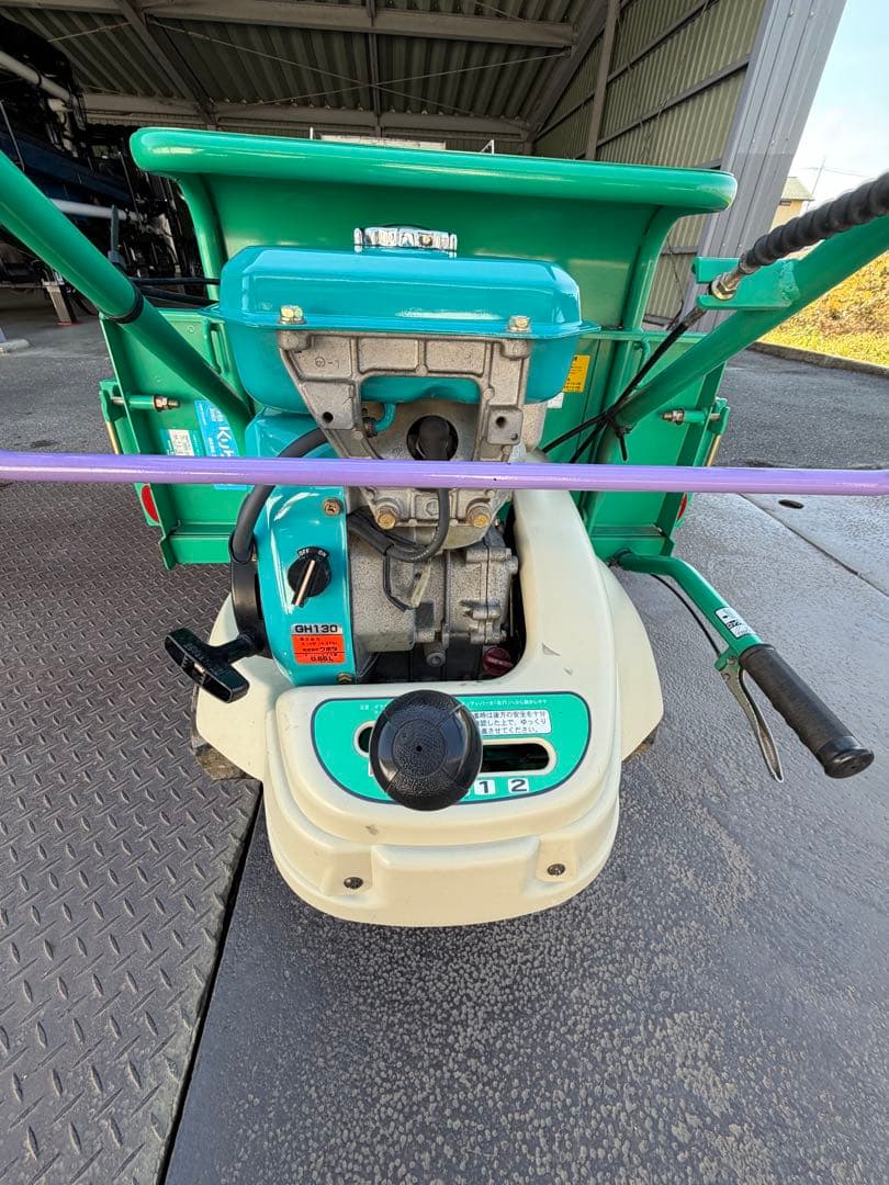 運搬車 BP412 手動ダンプ 4.2馬力クローラー 最大作業能力250㎏ 中古