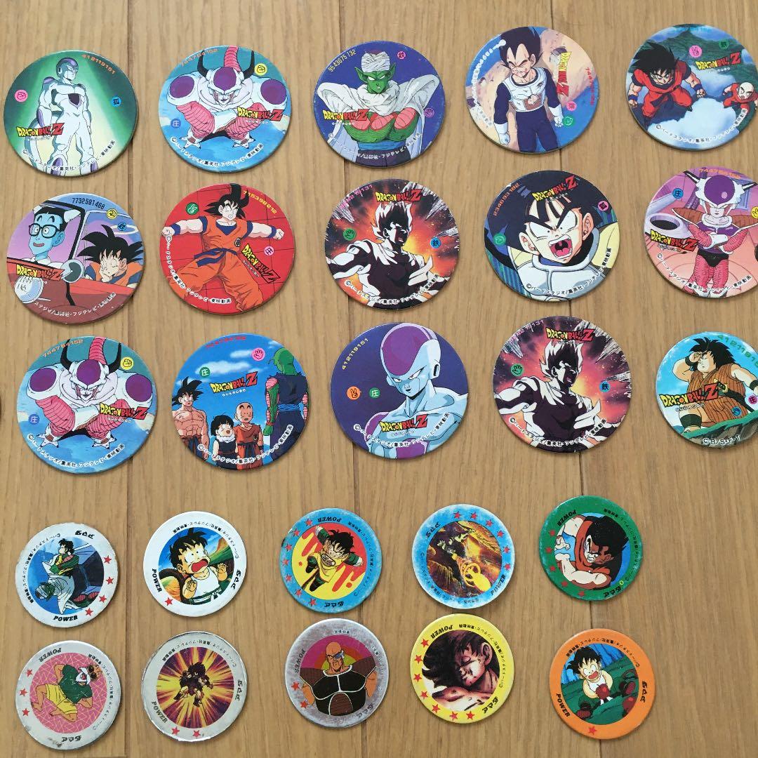 ドラゴンボール年代物レア!!!!!!!!めんこ51個まとめ売り!!!!!