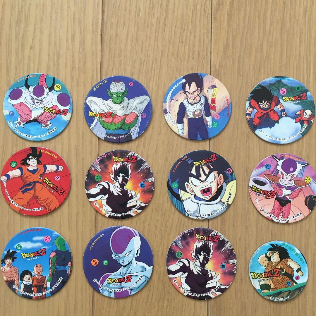ドラゴンボール年代物レア!!!!!!!!めんこ51個まとめ売り!!!!!