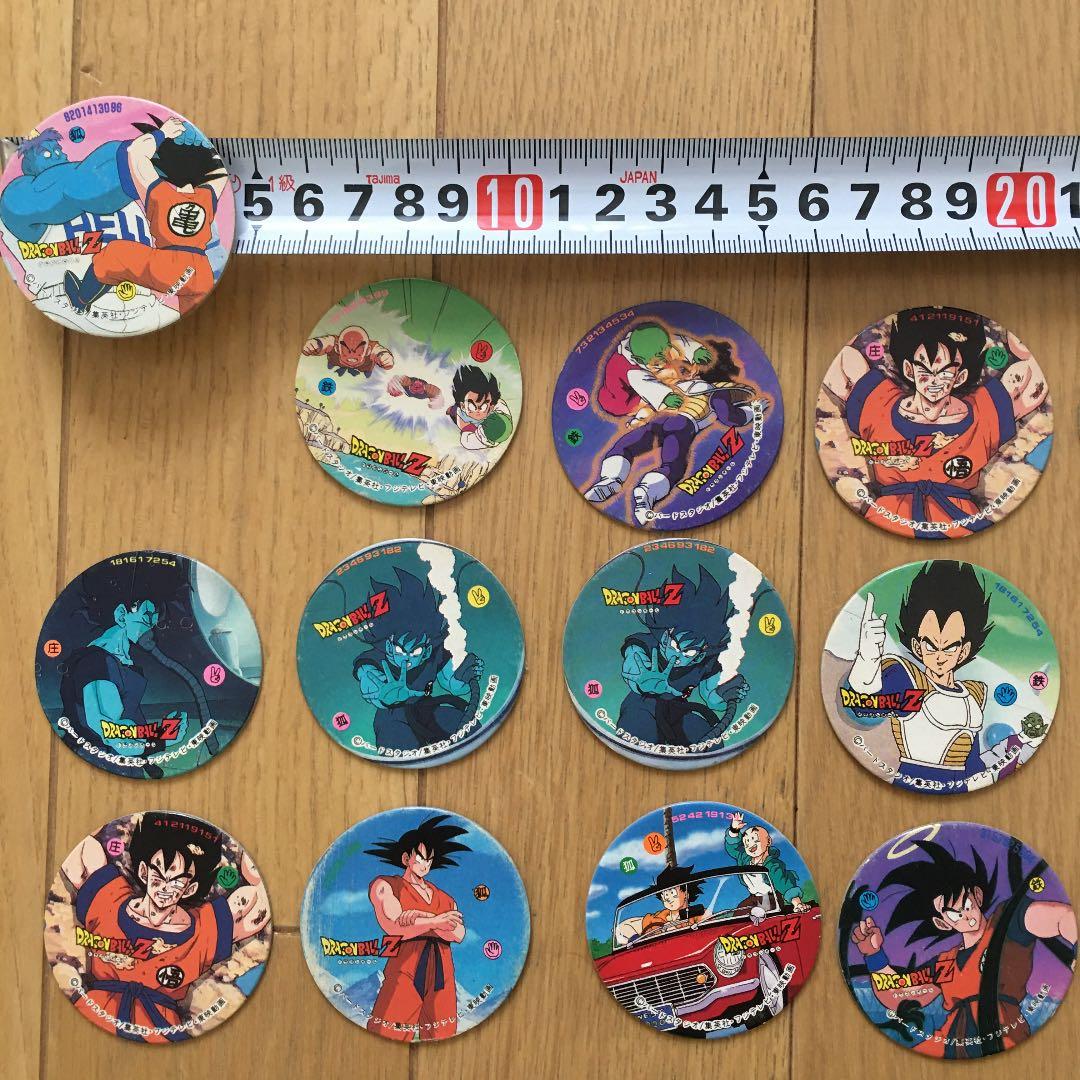 ドラゴンボール年代物レア!!!!!!!!めんこ51個まとめ売り!!!!!