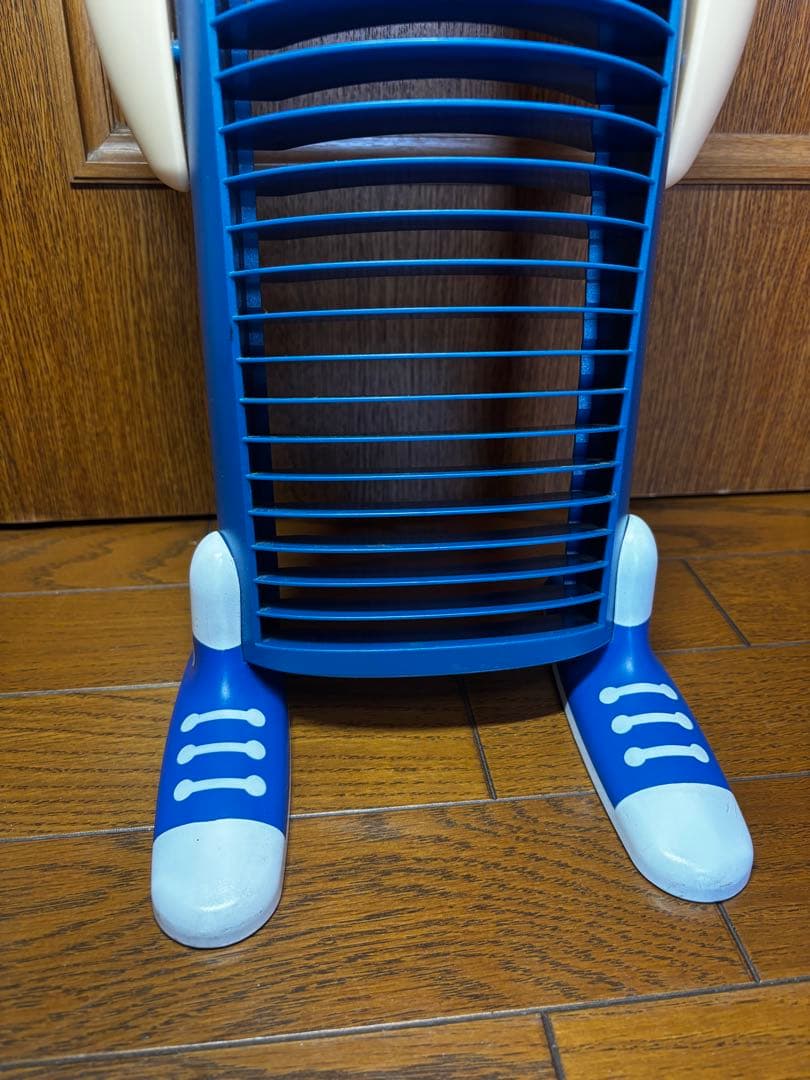 昭和レトロ キャラクター型 CDラック 収納 当時物 ポップ ディスプレイ