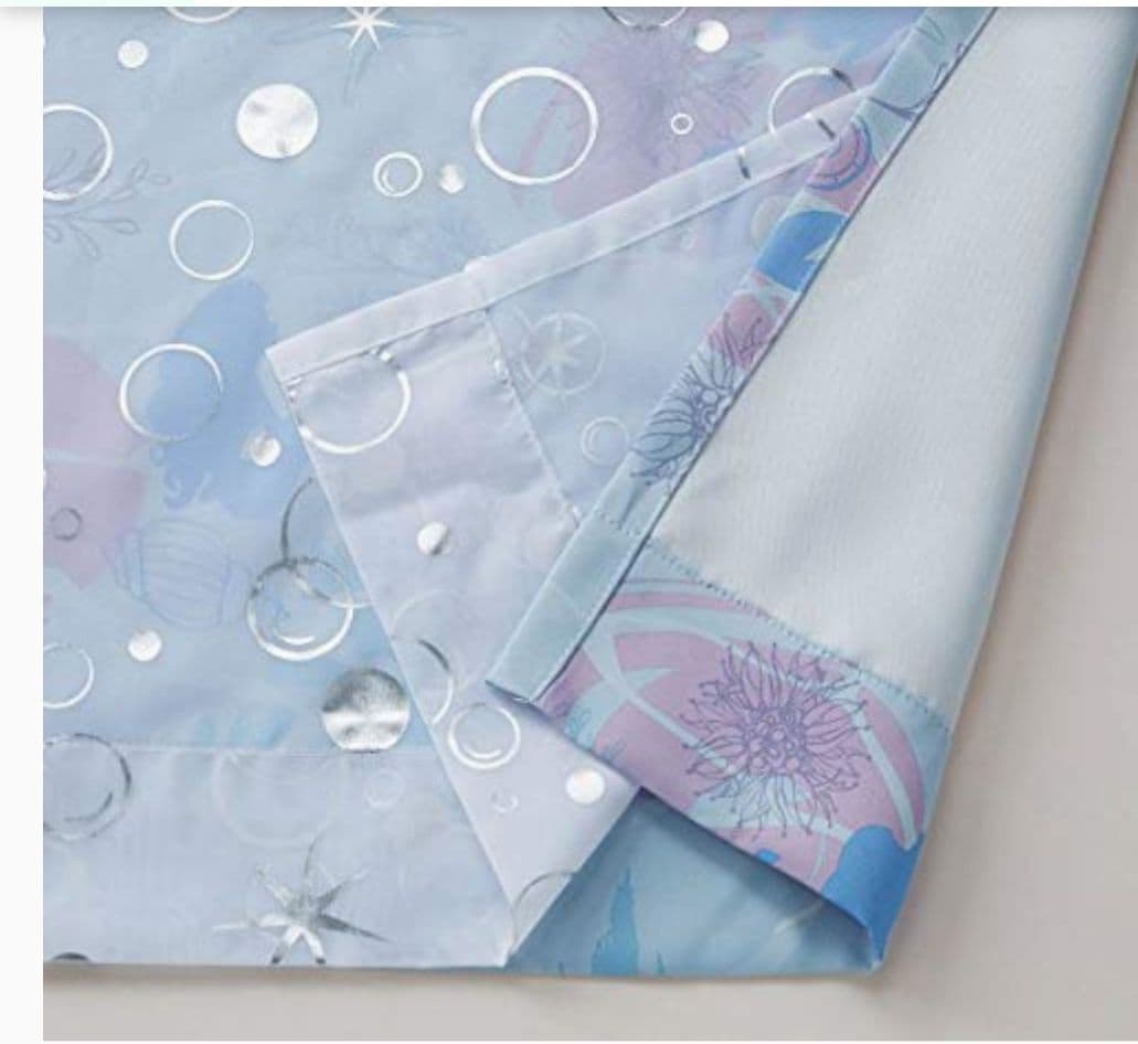 ず*ち様 ベルメゾン アリエル カーテン レース4枚セット　遮光カーテン　ディズ