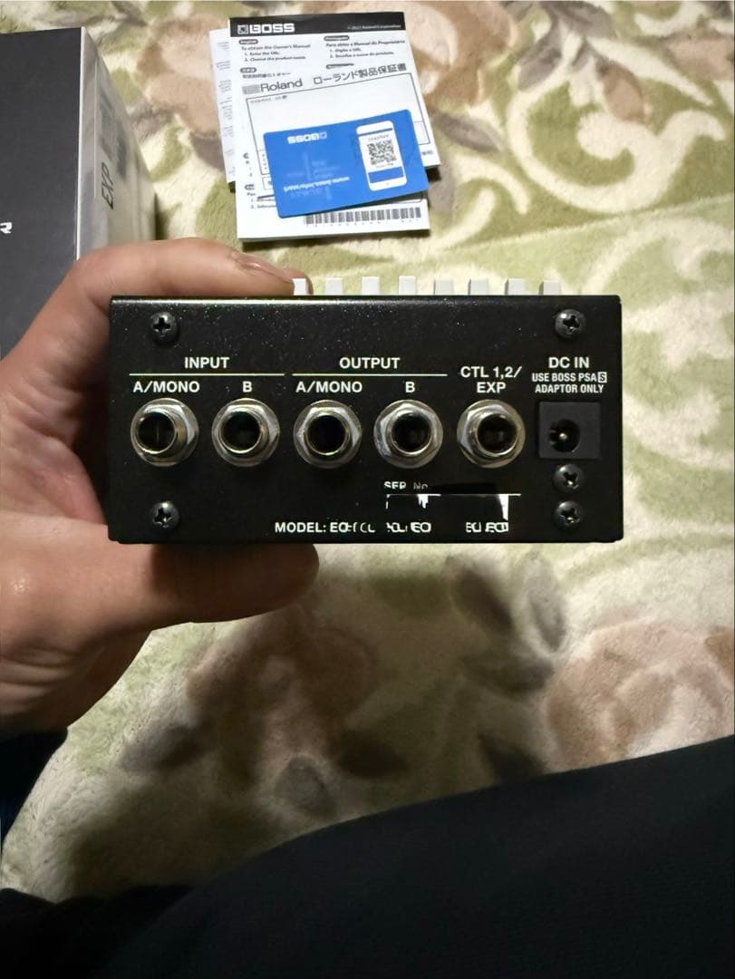 ギター BOSS EQ-200 graphic equalizer