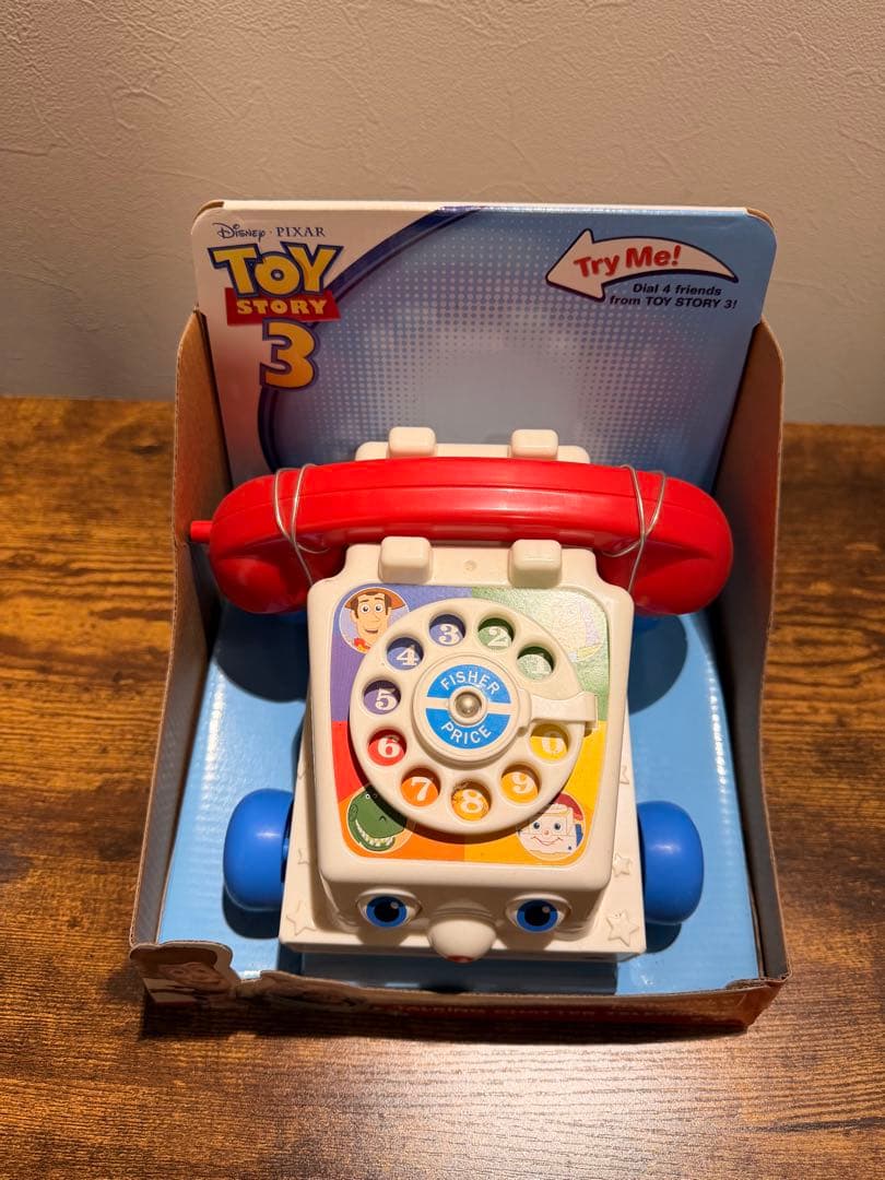 トイストーリー トーキング チャッターテレフォン CHATTER 未開封 レア！