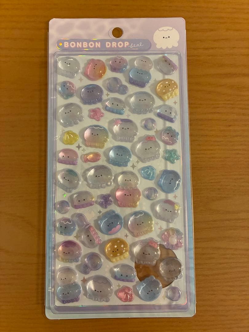 【正規品】水族館限定　ボンボンドロップシール　6種セット　ボンドロ