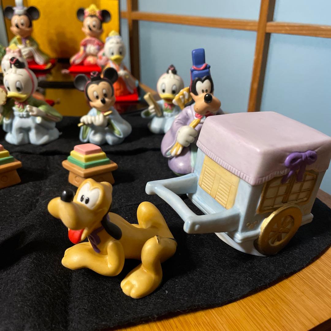 ディズニー　ミッキー&ミニー　雛人形　陶器製　ヴィンテージ