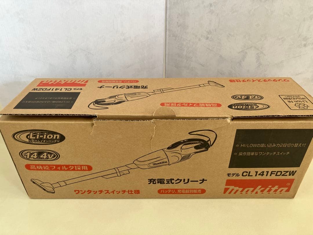 【未使用新品】CL141FDZW マキタ　掃除機　CL 141FD ZW 14v