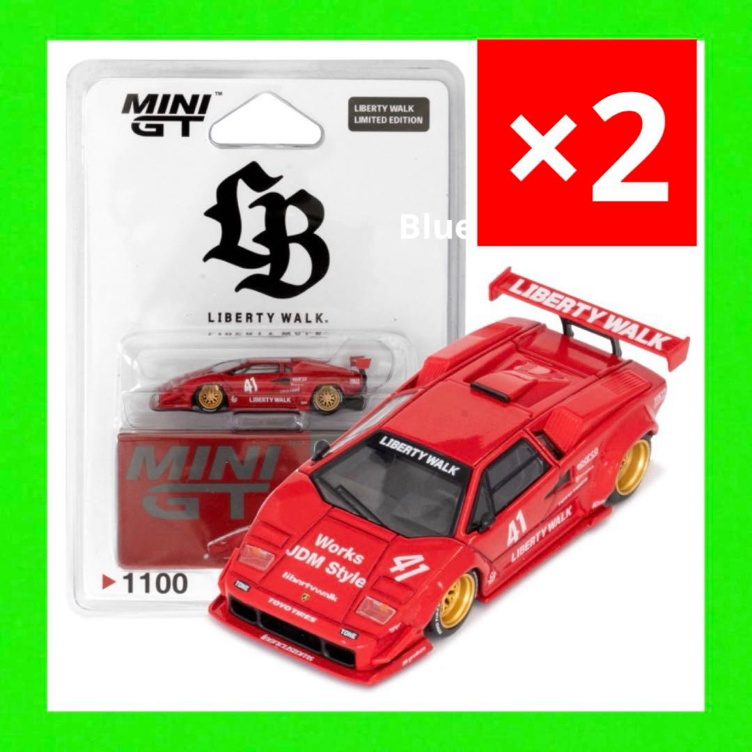 LBWK限定 MINI GT ランボルギーニ カウンタック MINIGT 2台