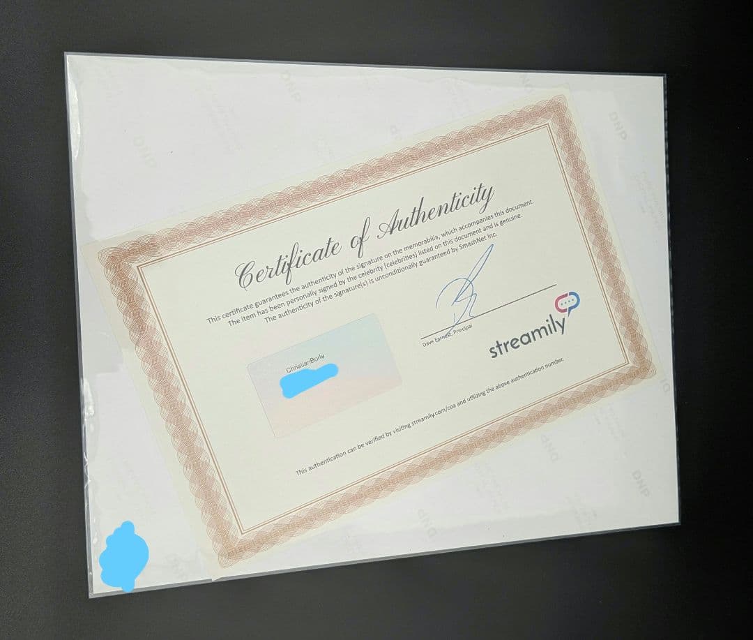 Hazbinhotel VOX 8×10in サイン入りプリント