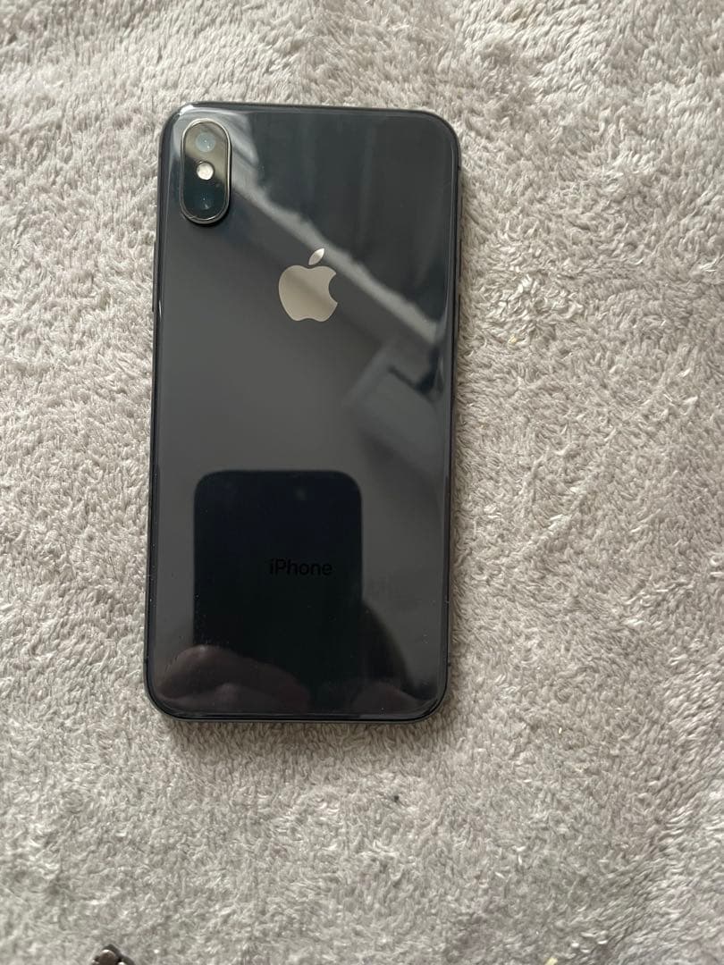 iPhoneX ブラック　256G バッテリー最大容量89%