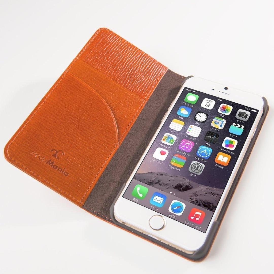 定価30000円 iPhone6s iPhone6 手帳型 ケース イタリア産