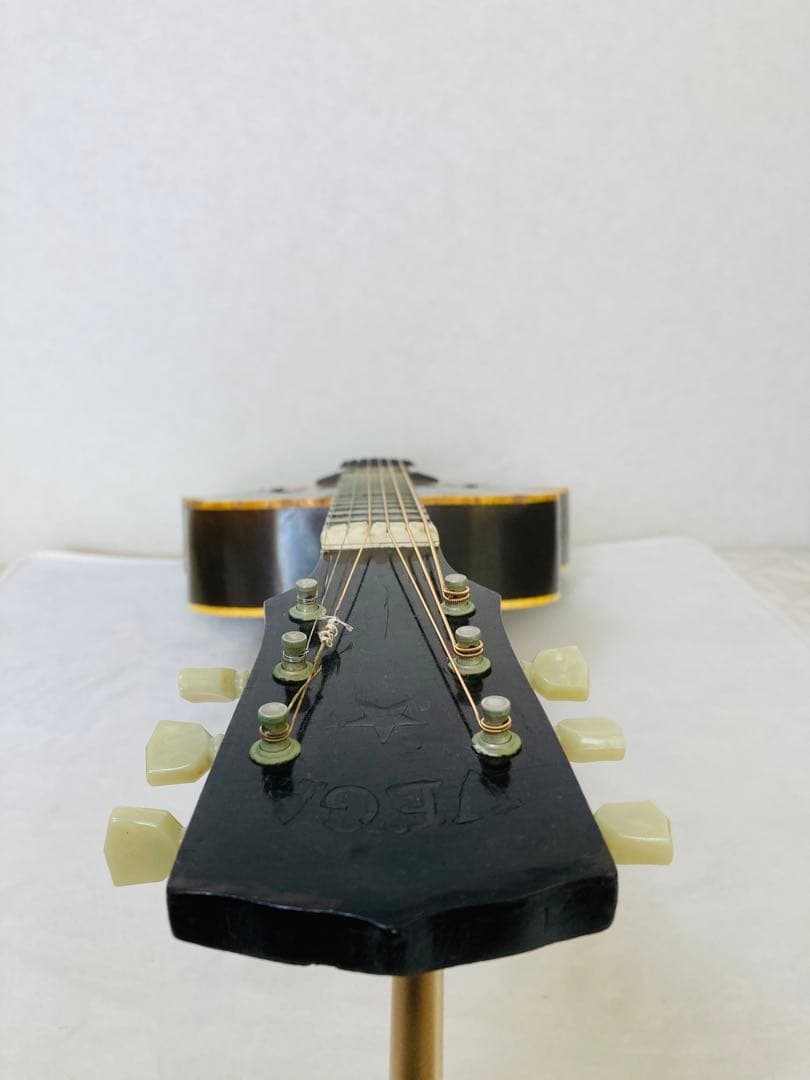 追加画像確認用② 希少品レア！アコースティックギター　ベガ　VEGA　C-66