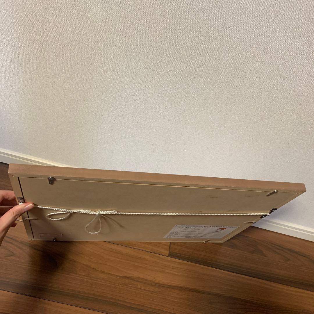 ミカオ　MICAO 「ブルーベリー畑」版画　絵画