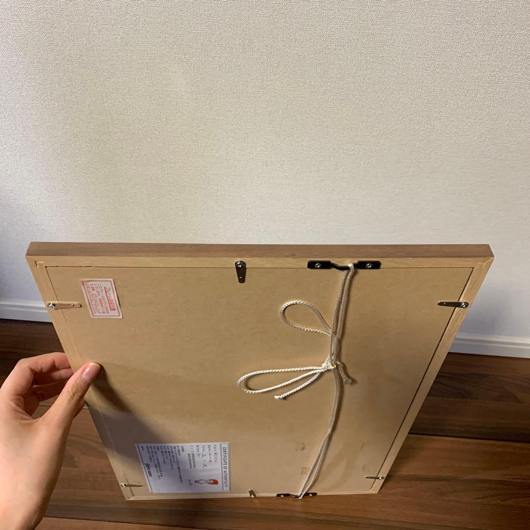 ミカオ　MICAO 「ブルーベリー畑」版画　絵画