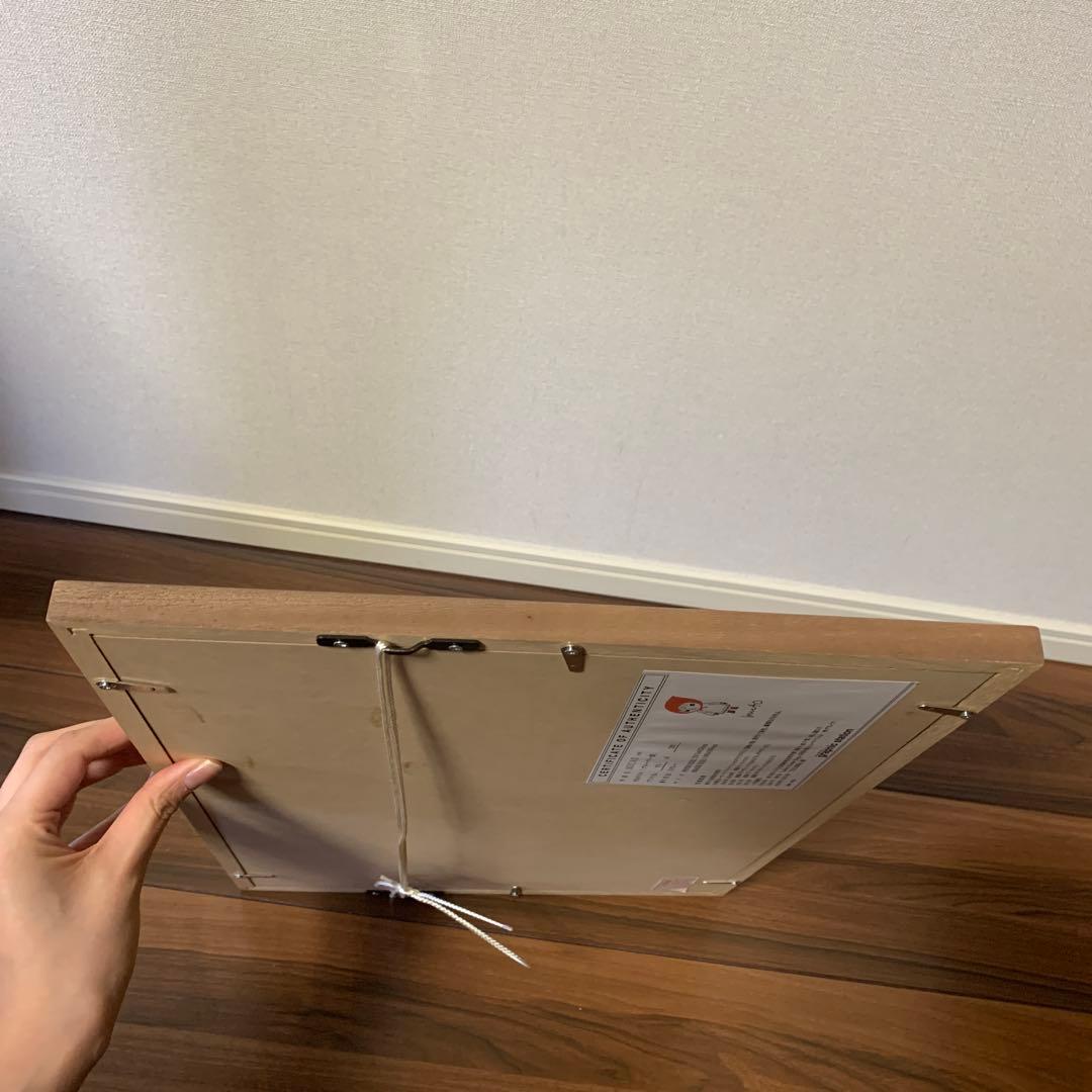 ミカオ　MICAO 「ブルーベリー畑」版画　絵画