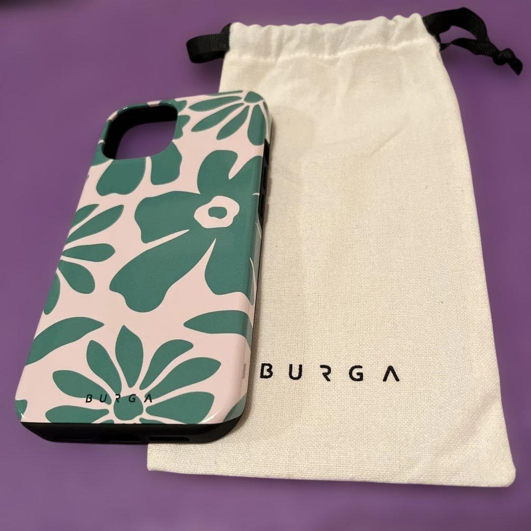 BURGA フラワーパターン iPhone13ケース