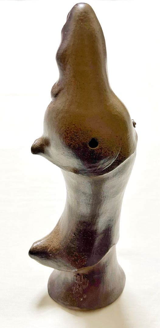 備前焼　陶弘造　観音菩薩　仏像　置物