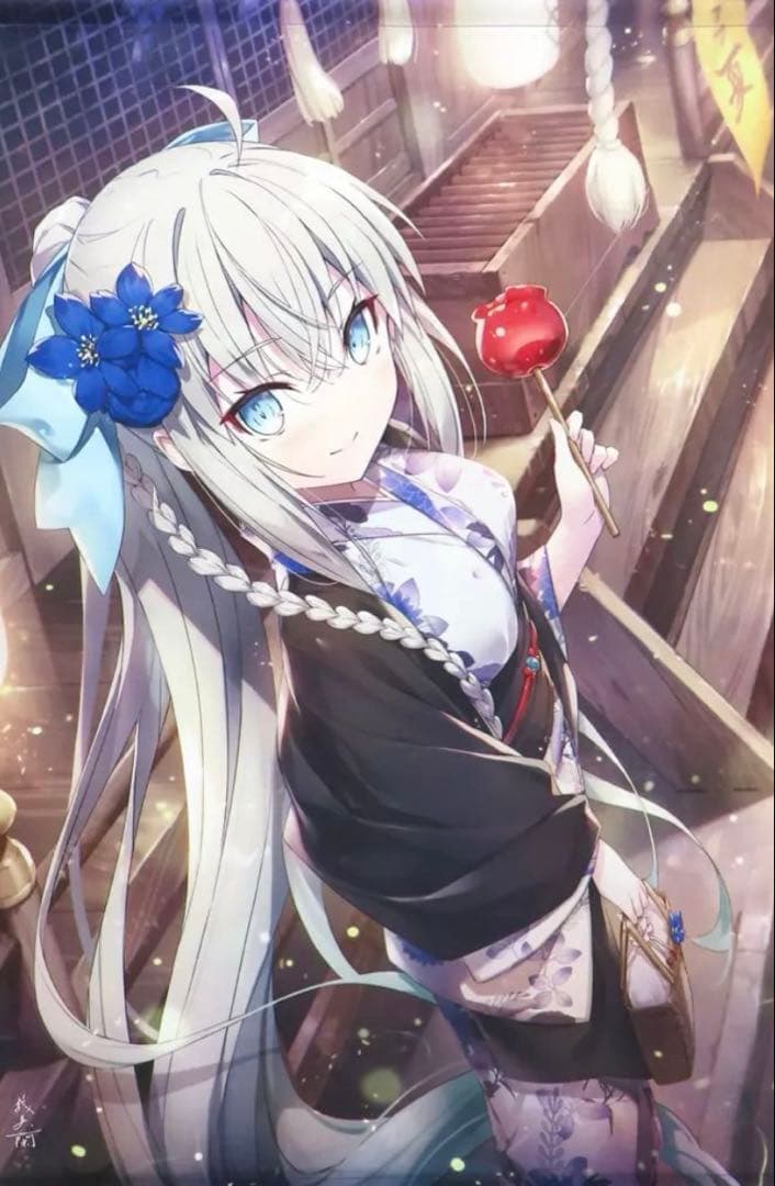 新品　我美蘭　B1 FGOモルガン　トネリコ　沖田　メリュジーヌ　タペストリー