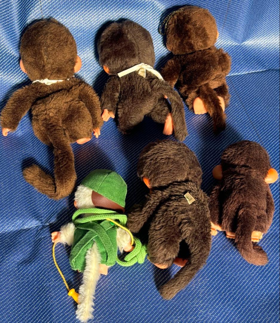 希少な昭和レトロモンチッチ6人組