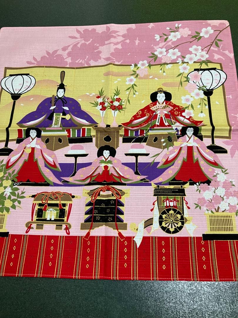 【新品未使用】風呂敷 綿小ふろしき 花景色　四季の12枚セット