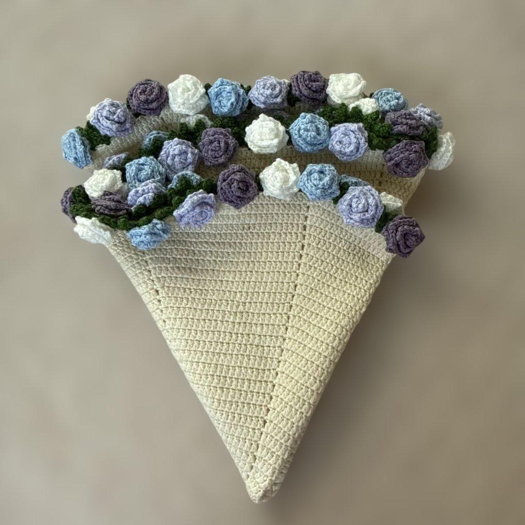 バラのブーケブランケット