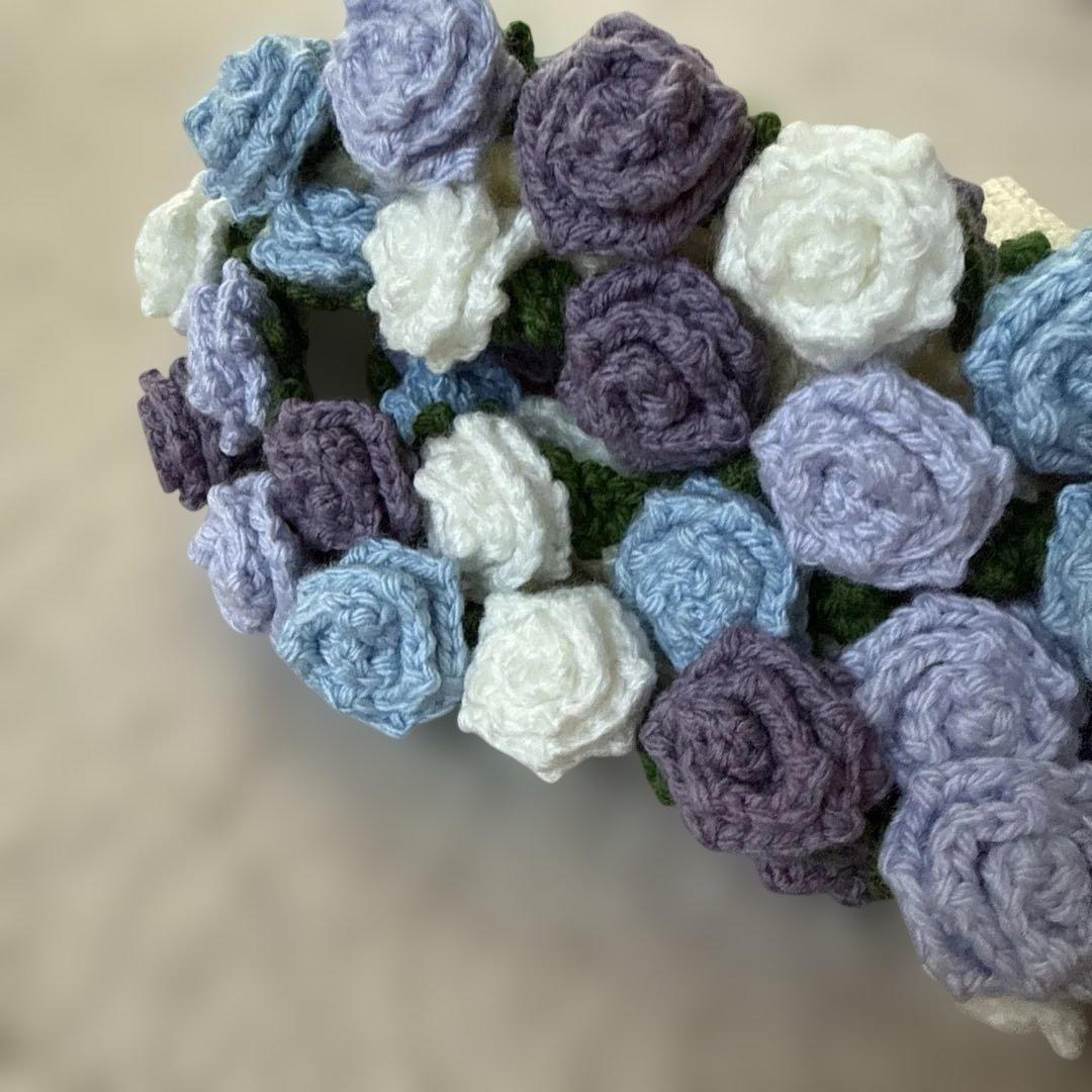 バラのブーケブランケット