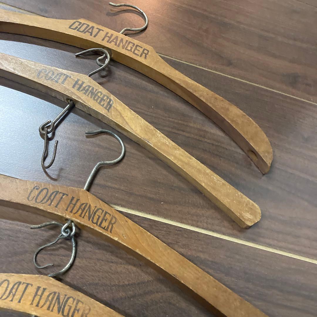 アンティーク　ハンガー　16本まとめて　木製　ヴィンテージ　レトロ