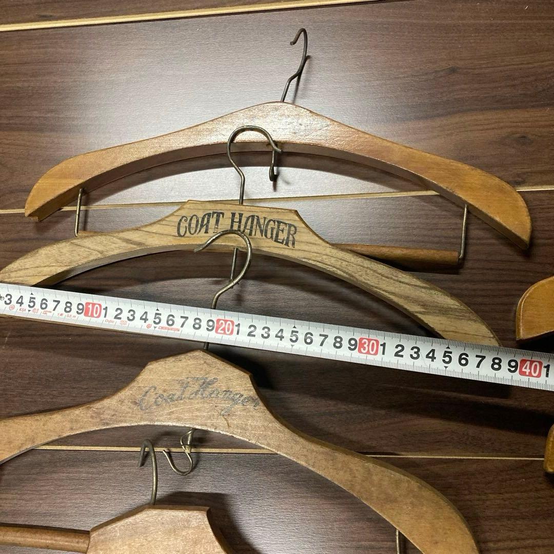 アンティーク　ハンガー　16本まとめて　木製　ヴィンテージ　レトロ