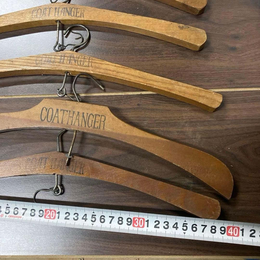 アンティーク　ハンガー　16本まとめて　木製　ヴィンテージ　レトロ